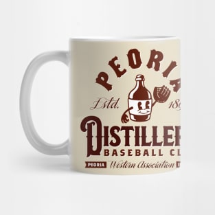 Peoria Distiller Baseball Mug